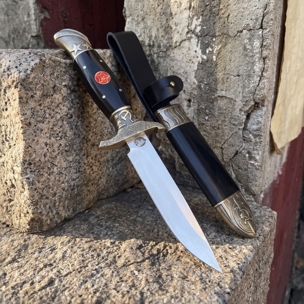 Knife Hunting Fixed Blade - Full Tang Hunting Fixed Knife ABS