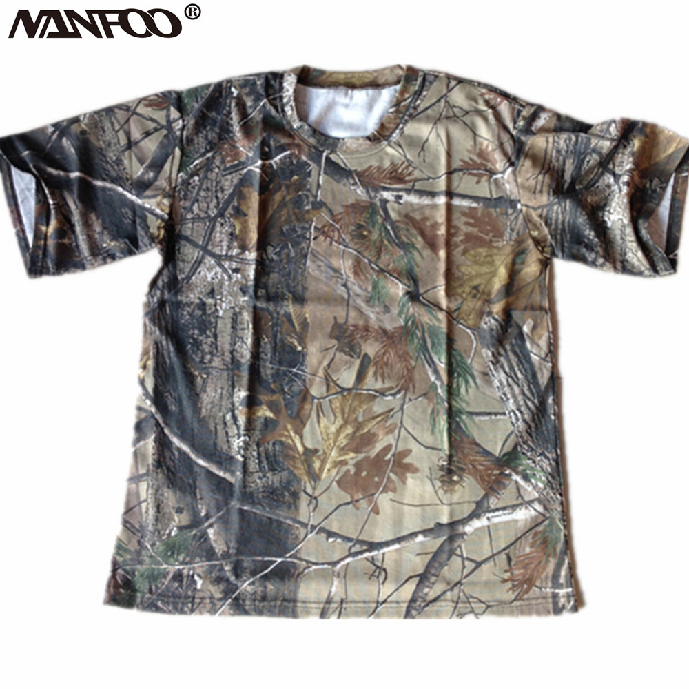 Men’s Summer Short-Sleeved T-S - Outdoor Hunting T Shirts ulasan dan harga