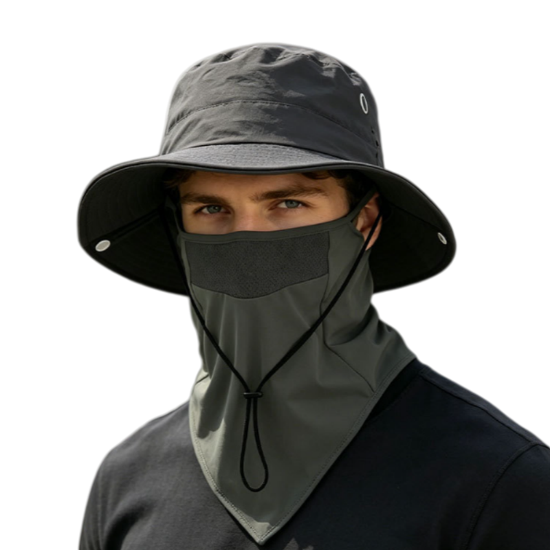 Summer Sun Hats UV Protection  - Mens Outdoor Hunting Hats ulasan dan harga