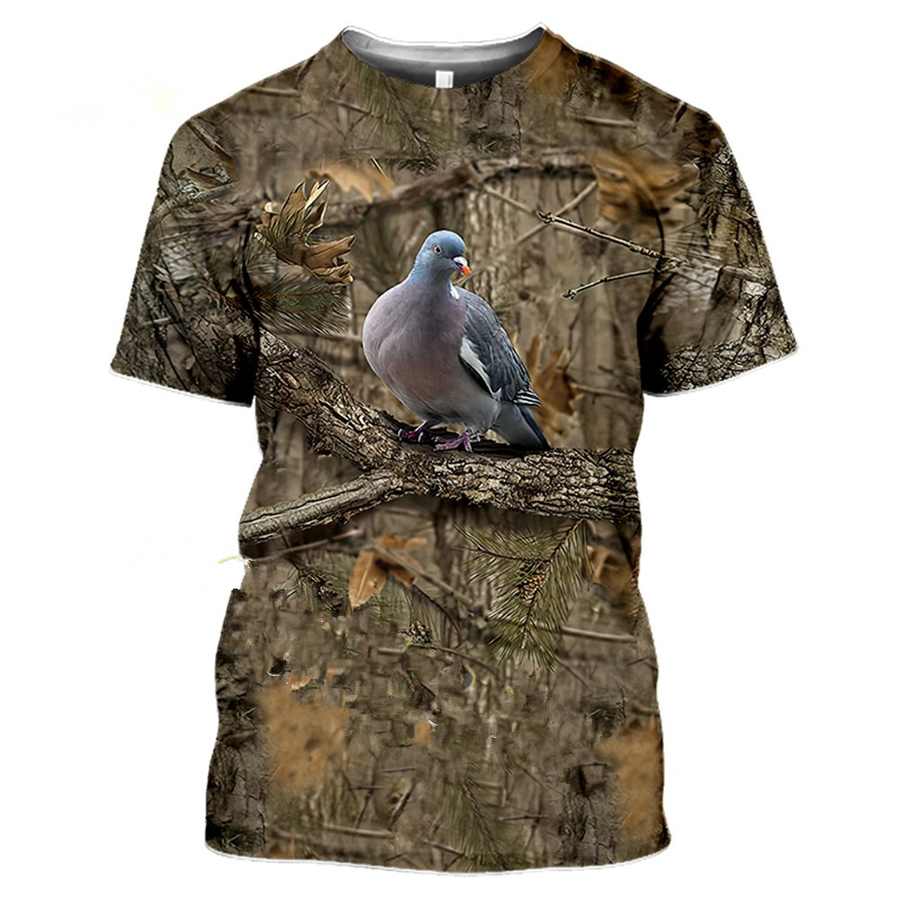 Summer Casual Men's T-shirt Fa - Outdoor Hunting T Shirts ulasan dan harga