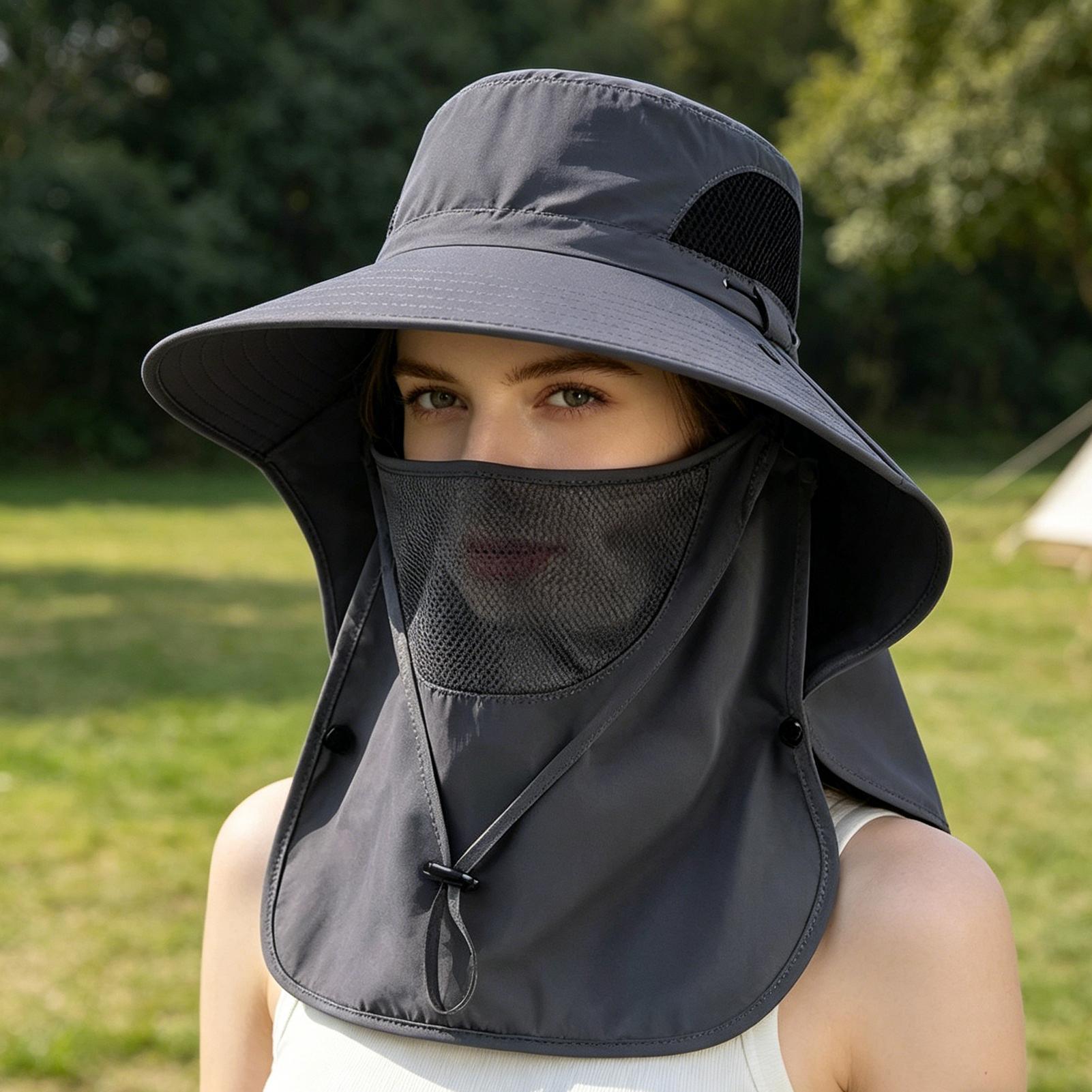 Summer Sun Hats UV Protection  - Mens Outdoor Hunting Hats ulasan dan harga