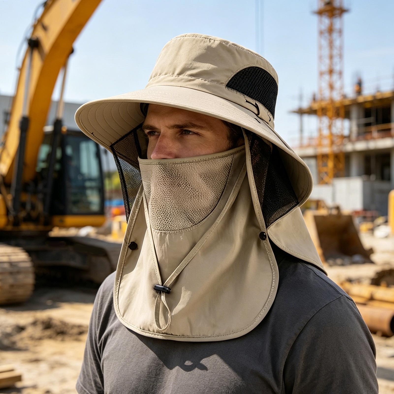 Summer Sun Hats UV Protection  - Mens Outdoor Hunting Hats ulasan dan harga