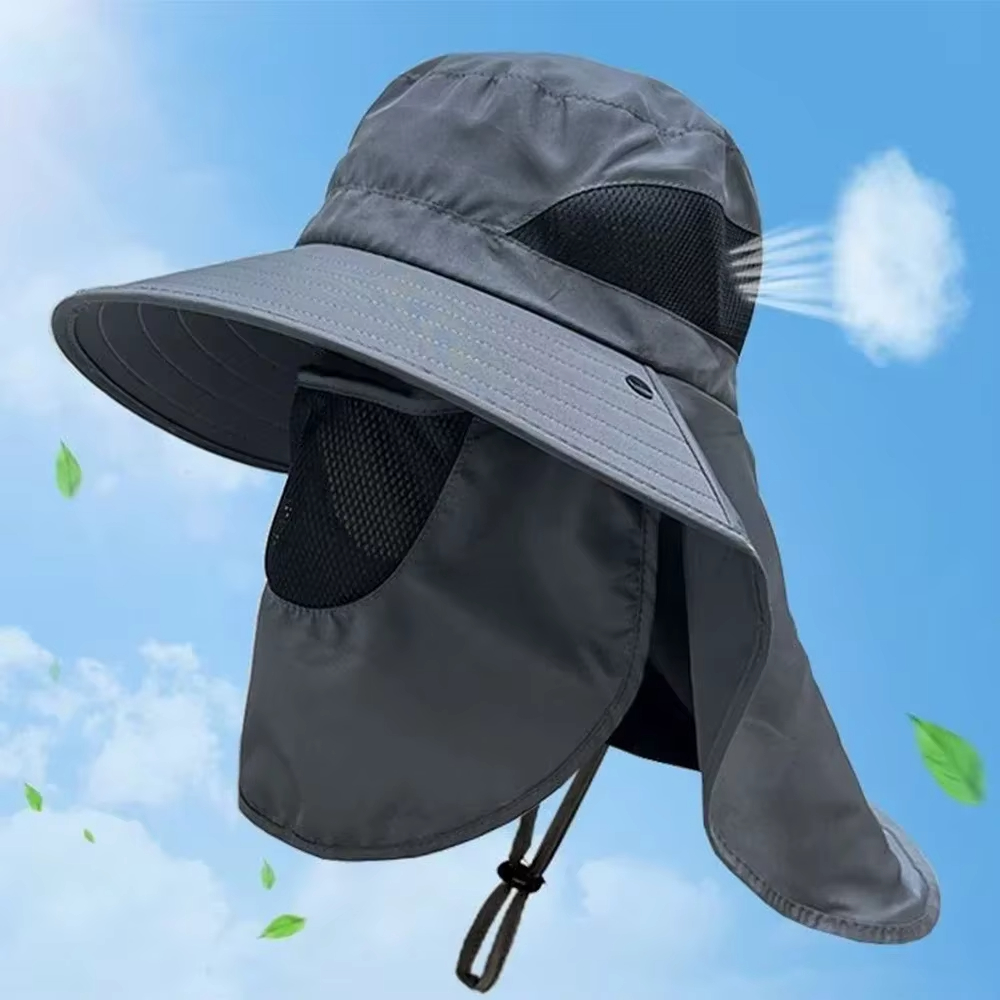 Summer Sun Hats UV Protection  - Mens Outdoor Hunting Hats ulasan dan harga