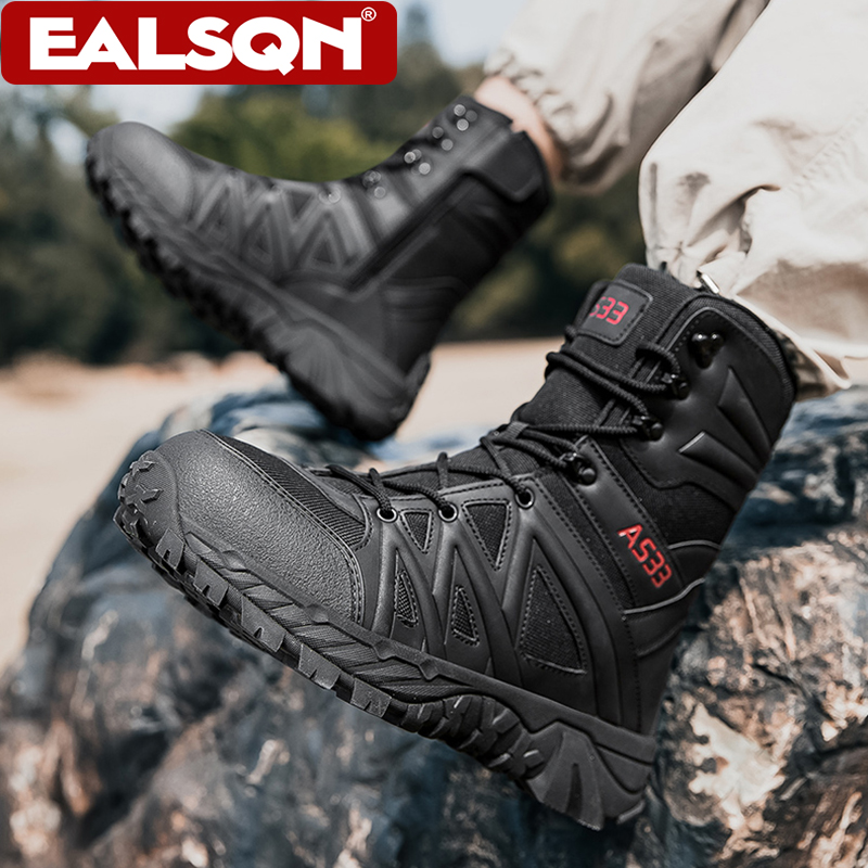 Men's High-Top Outdoor Boots N - Hunting Outdoor Boots ulasan dan harga