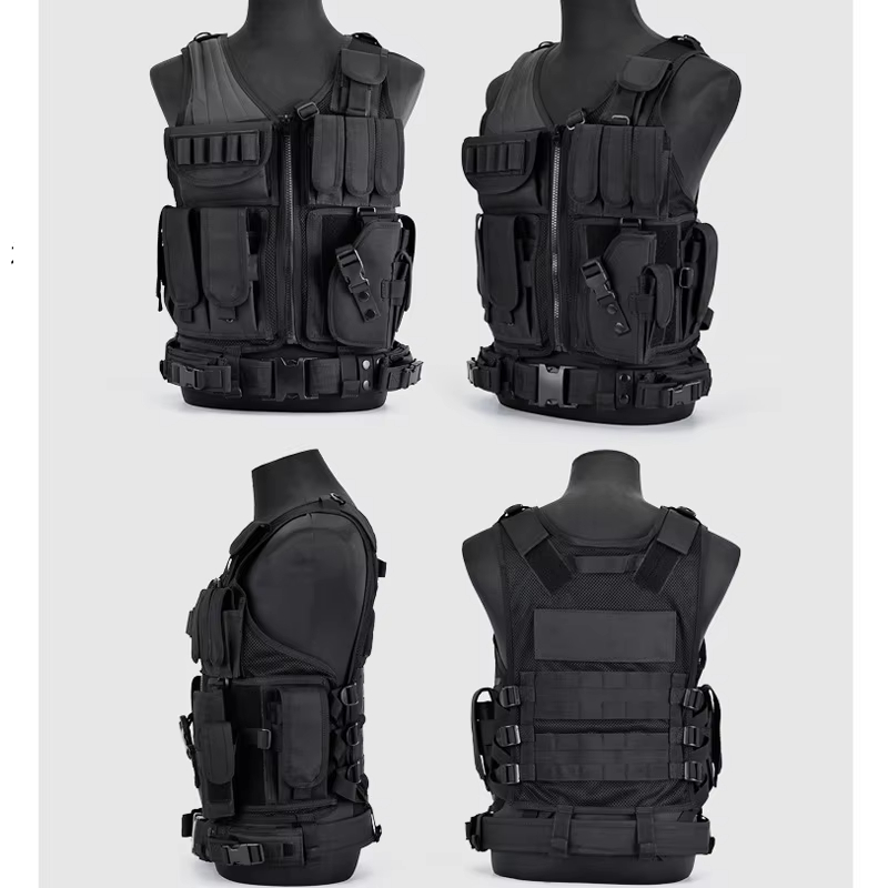 Adjustable Breathable Grid Tac - Hunting Outdoor Game ulasan dan harga