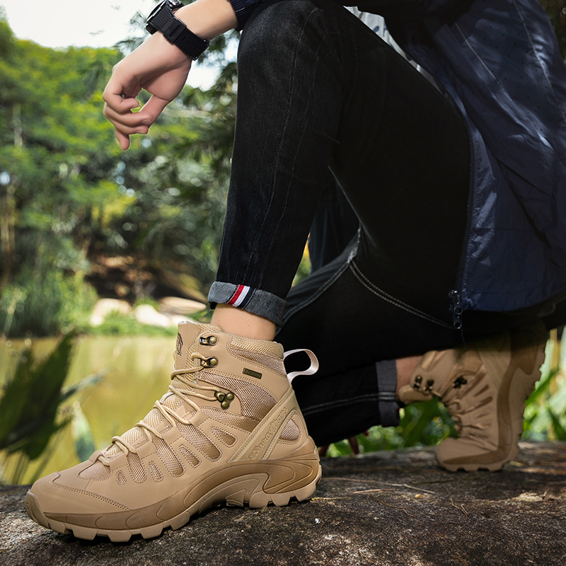 Men Tactical Boots Outdoor Wat - Hunting Outdoor Boots ulasan dan harga