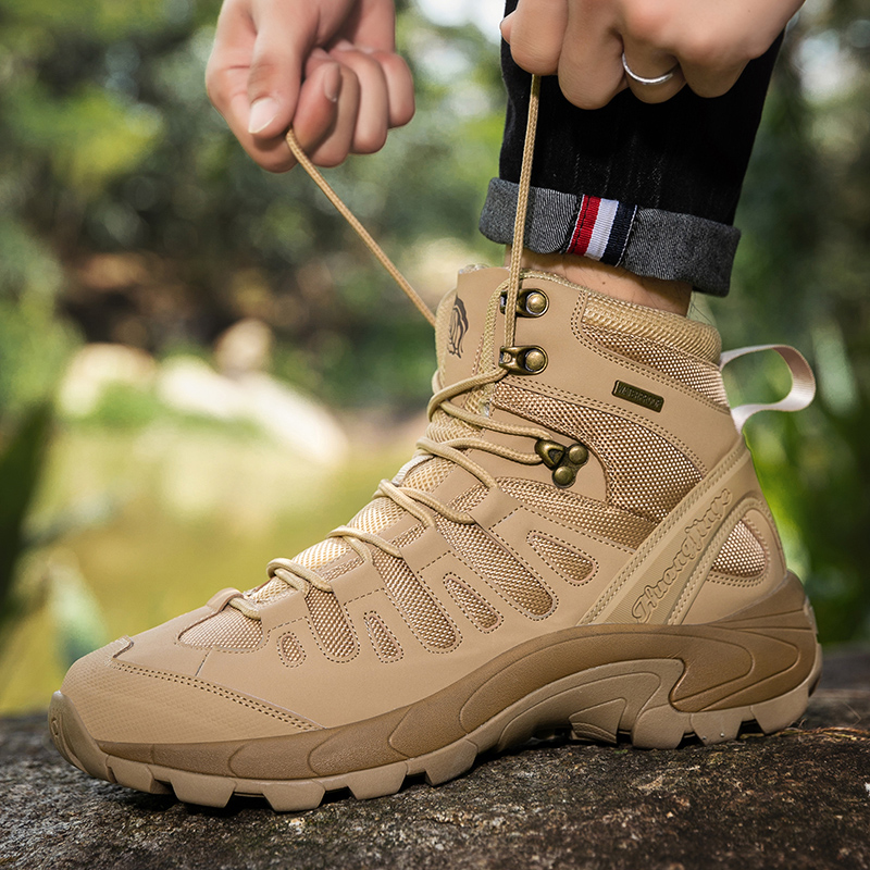Men Tactical Boots Outdoor Wat - Hunting Outdoor Boots ulasan dan harga