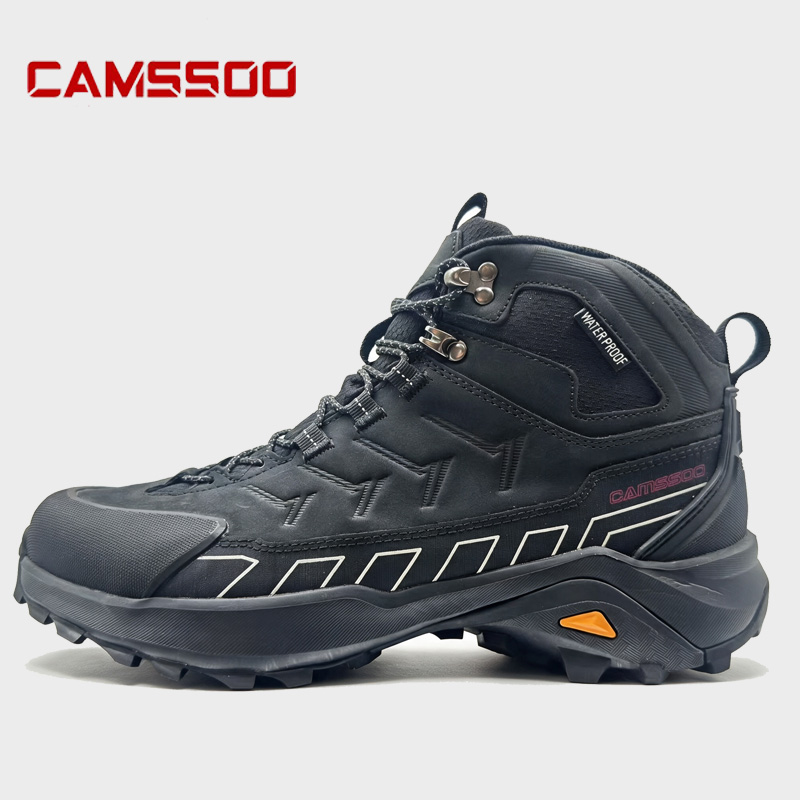 CAMSSOO cowhide hiking Shoes M - Hunting Outdoor Boots ulasan dan harga