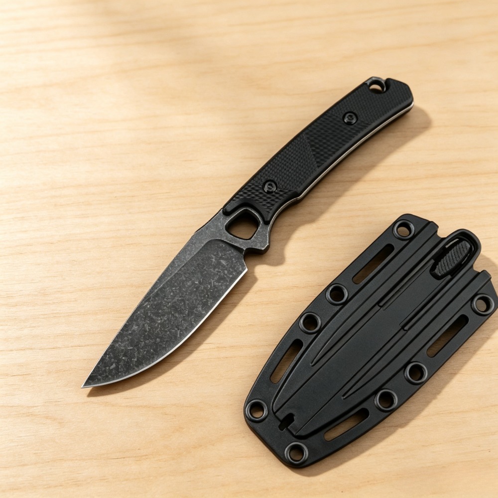 2048 Hunting Straight Knives B - Knife Hunting Fixed Blade ulasan dan harga