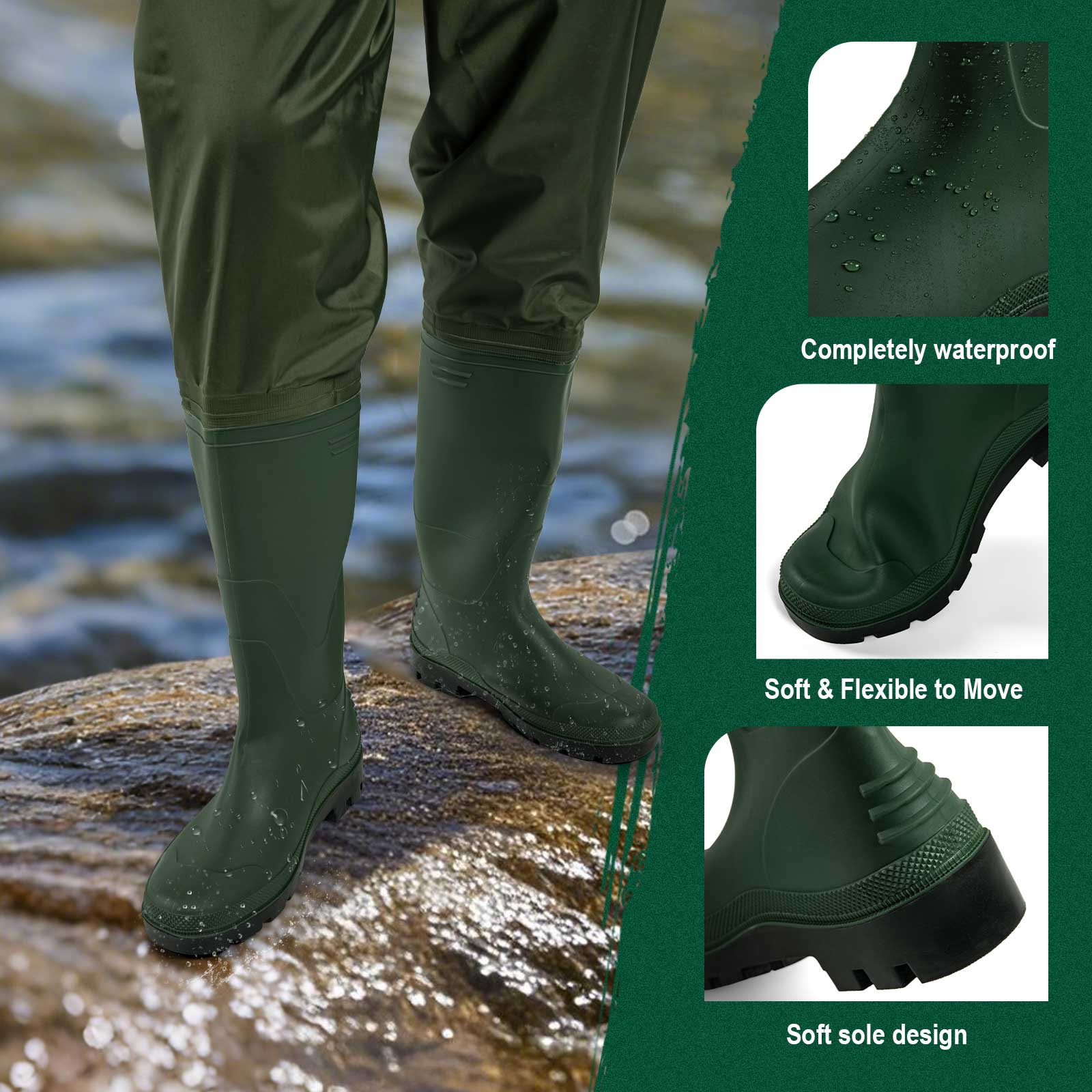 Goture outdoor Waterproof Boot - Hunting Outdoor Boots ulasan dan harga