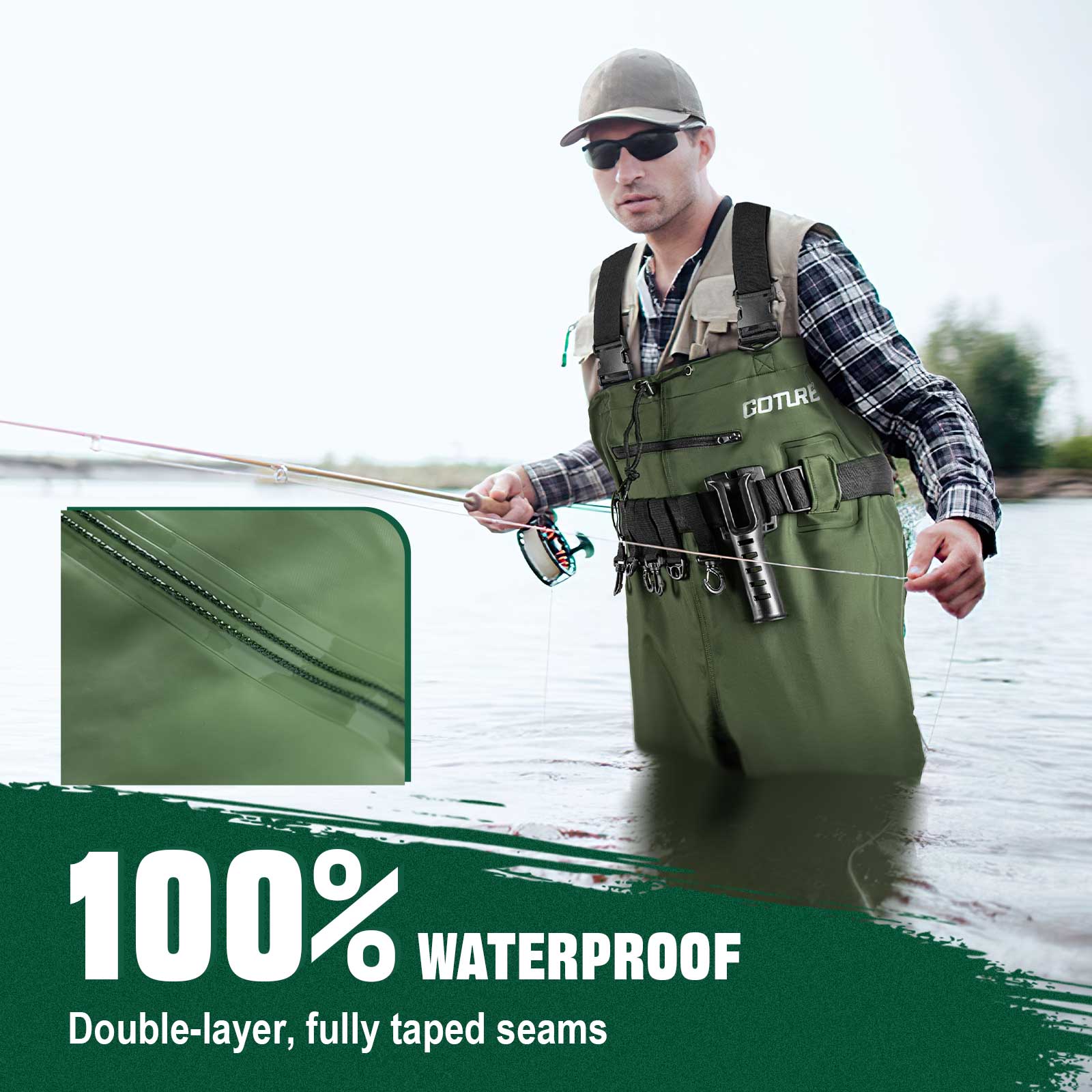 Goture outdoor Waterproof Boot - Hunting Outdoor Boots ulasan dan harga