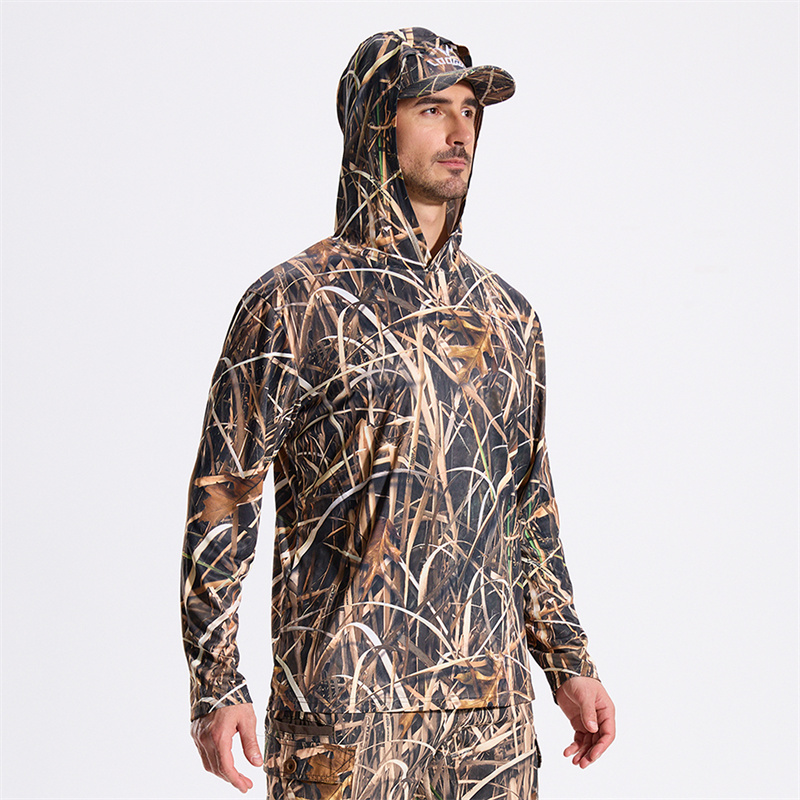 Outdoor Men's Thin Camouflage  - Outdoor Hunting T Shirts ulasan dan harga