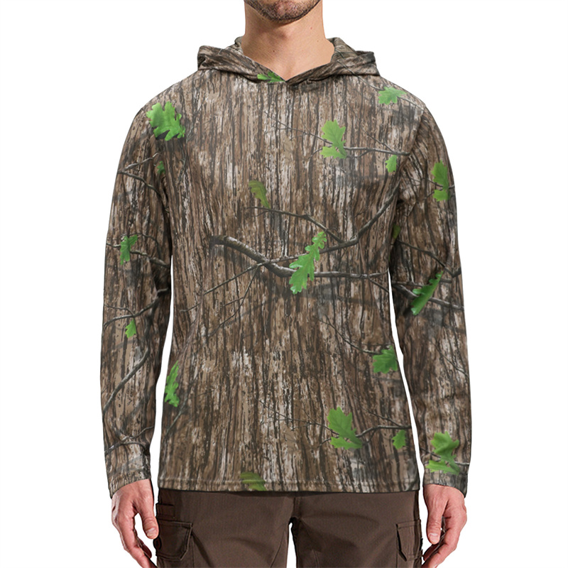Outdoor Men's Thin Camouflage  - Outdoor Hunting T Shirts ulasan dan harga