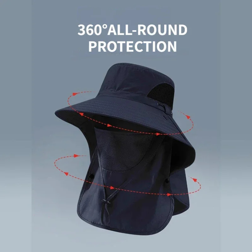 Summer Sun Hats UV Protection  - Mens Outdoor Hunting Hats ulasan dan harga