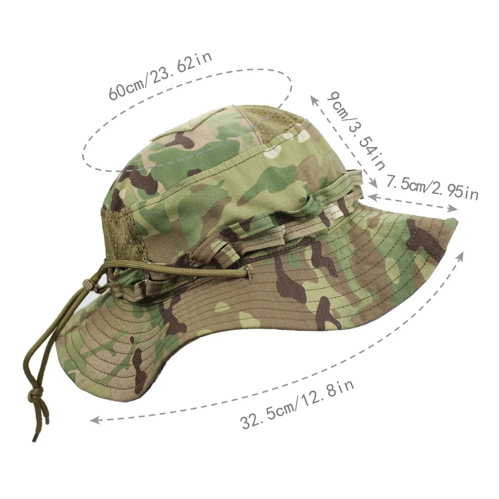 New Tactical Camouflage Boonie - Mens Outdoor Hunting Hats ulasan dan harga
