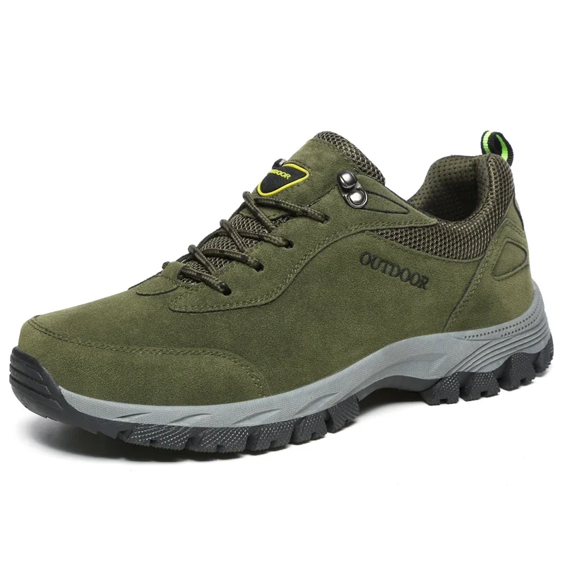 Men's Waterproof Hiking Shoes  - Hunting Outdoor Boots ulasan dan harga