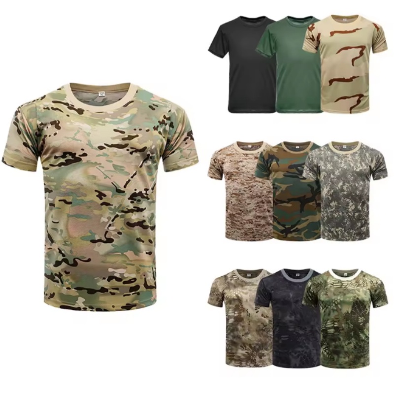 Outdoor Sports Men T-Shirts 3D - Outdoor Hunting T Shirts ulasan dan harga
