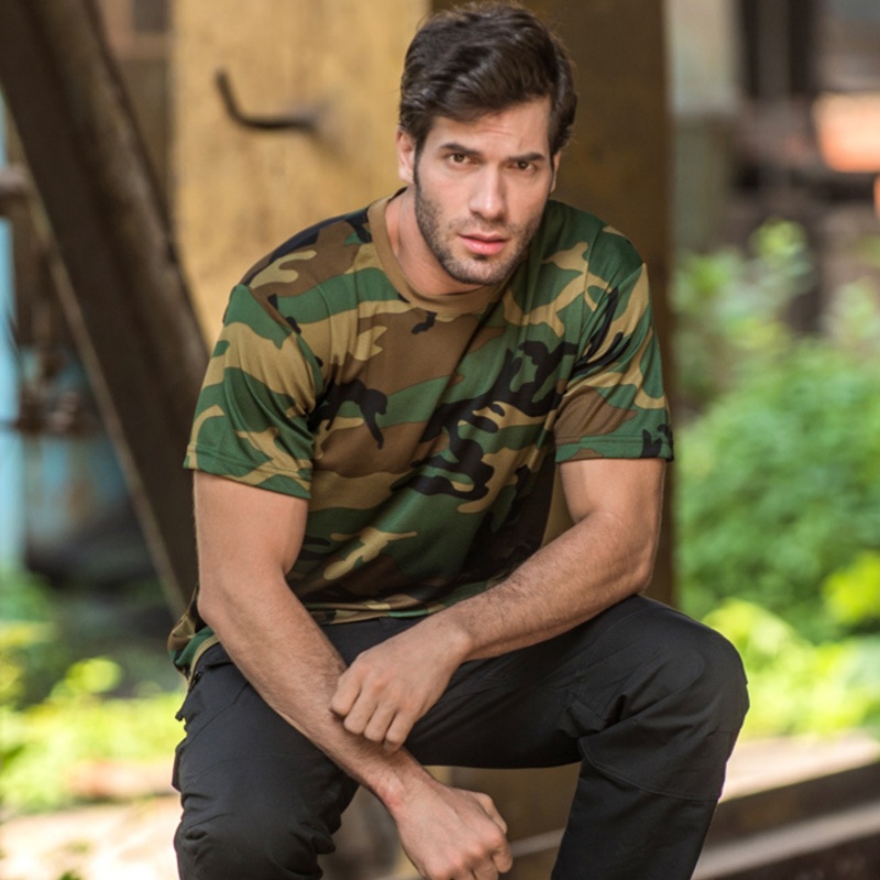 Outdoor Sports Men T-Shirts 3D - Outdoor Hunting T Shirts ulasan dan harga