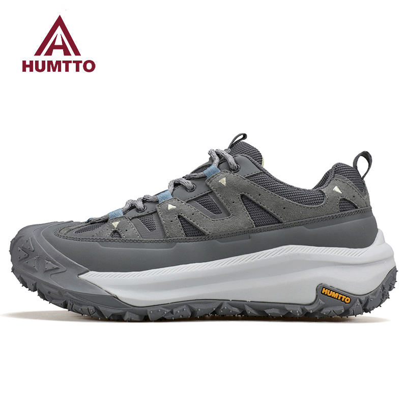 HUMTTO Cowhide Outdoor Men Hik - Hunting Outdoor Boots ulasan dan harga