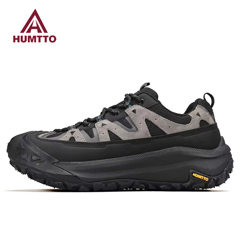 HUMTTO Cowhide Outdoor Men Hik - Hunting Outdoor Boots ulasan dan harga
