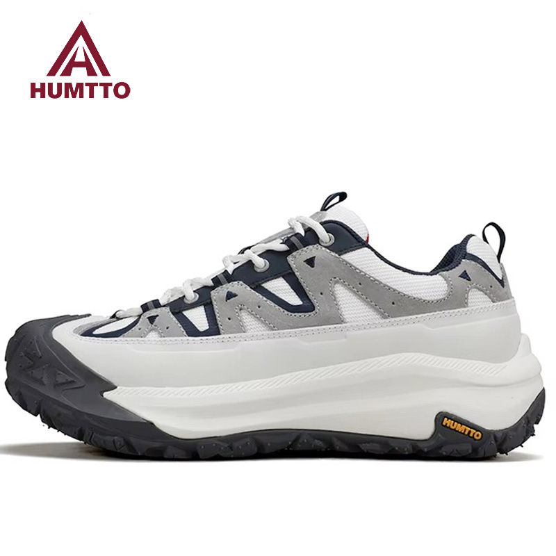 HUMTTO Cowhide Outdoor Men Hik - Hunting Outdoor Boots ulasan dan harga