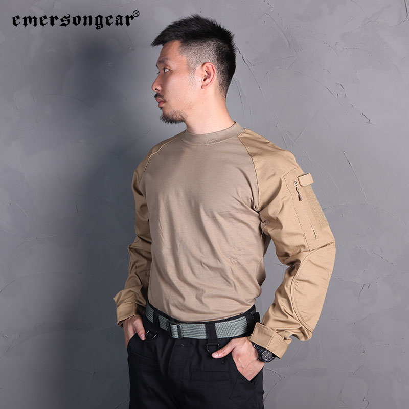 Emersongear Combat Shirts Trai - Outdoor Hunting T Shirts ulasan dan harga