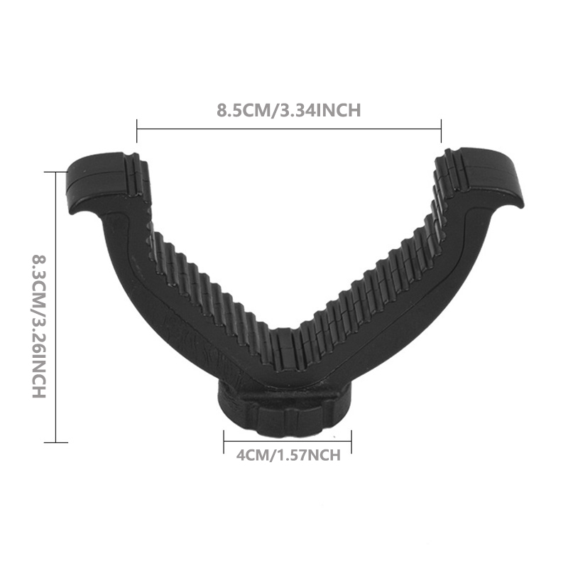 Hunting Heavy Duty V Yoke Shoo - Bipod Rifle Mount ulasan dan harga